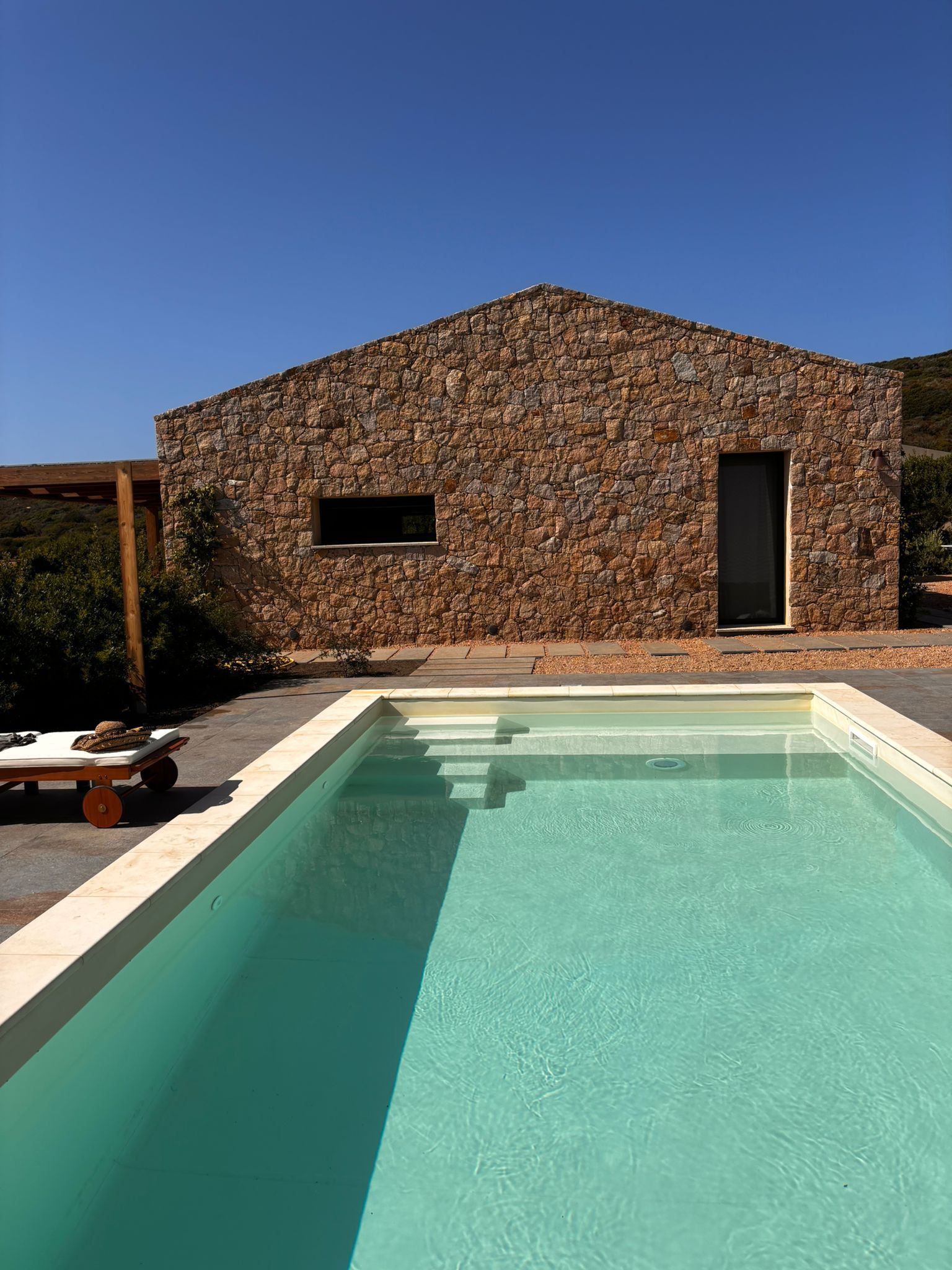 villa con piscina